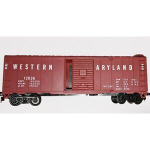 Vintage HO Gauge AHM 5229 Western Maryland Box Car